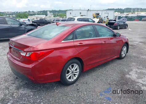 2014 Hyundai Sonata Gls from USA, damaged, VIN 5NPEB4AC3EH899995